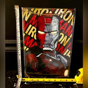 🌅3/$20 Retro Metal Sign - 8” x 12” Tin Sign - Vintage Look - Ironman Marvel